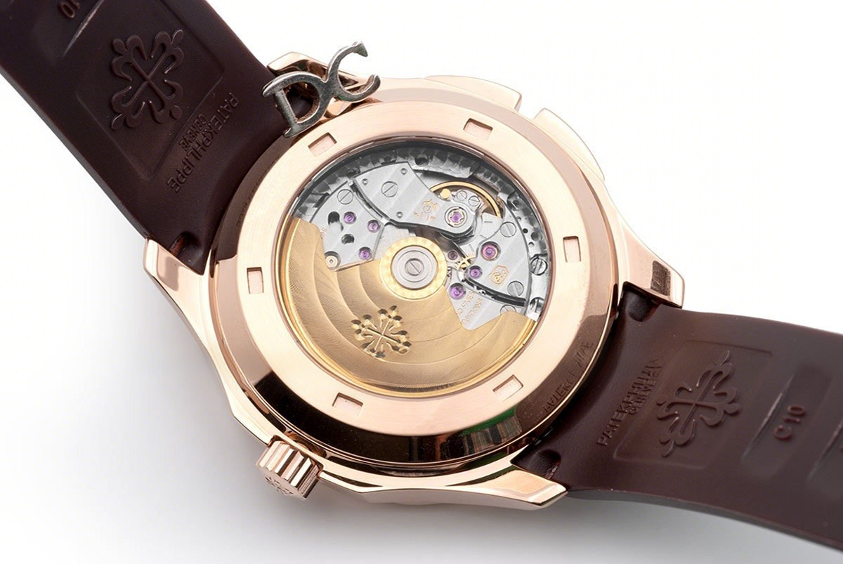 Patek Philippe Aquanaut Time Travel 5164A Brown dial in Rose Gold-fasswatch