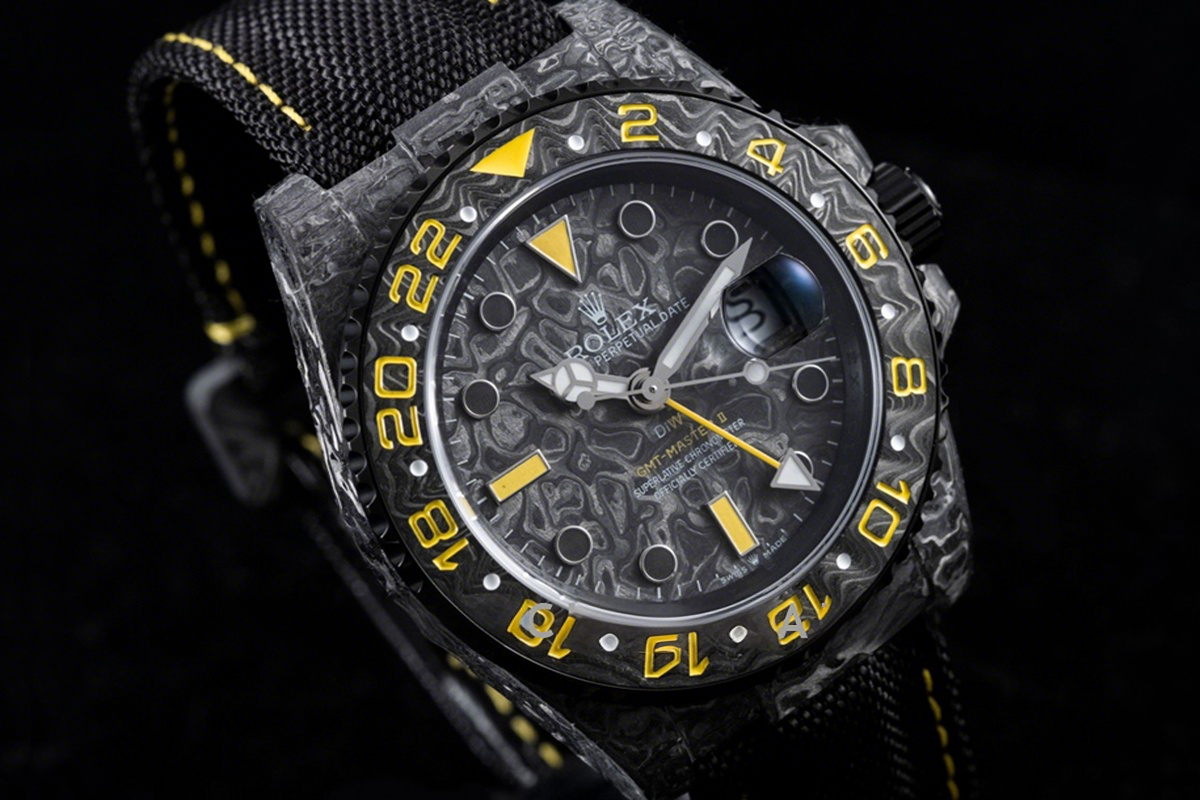 Rolex DIW GMT Spyder Carbon-fasswatch