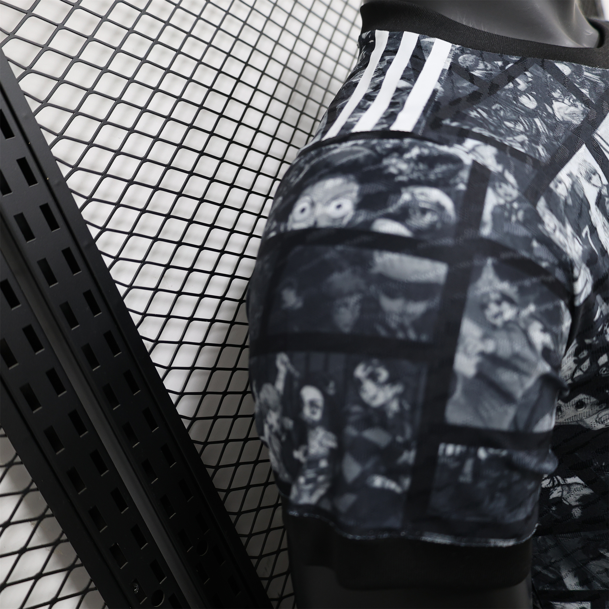 SIUjerseys-Japan 2024 Black Doraemon Grid Jersey - Player Version