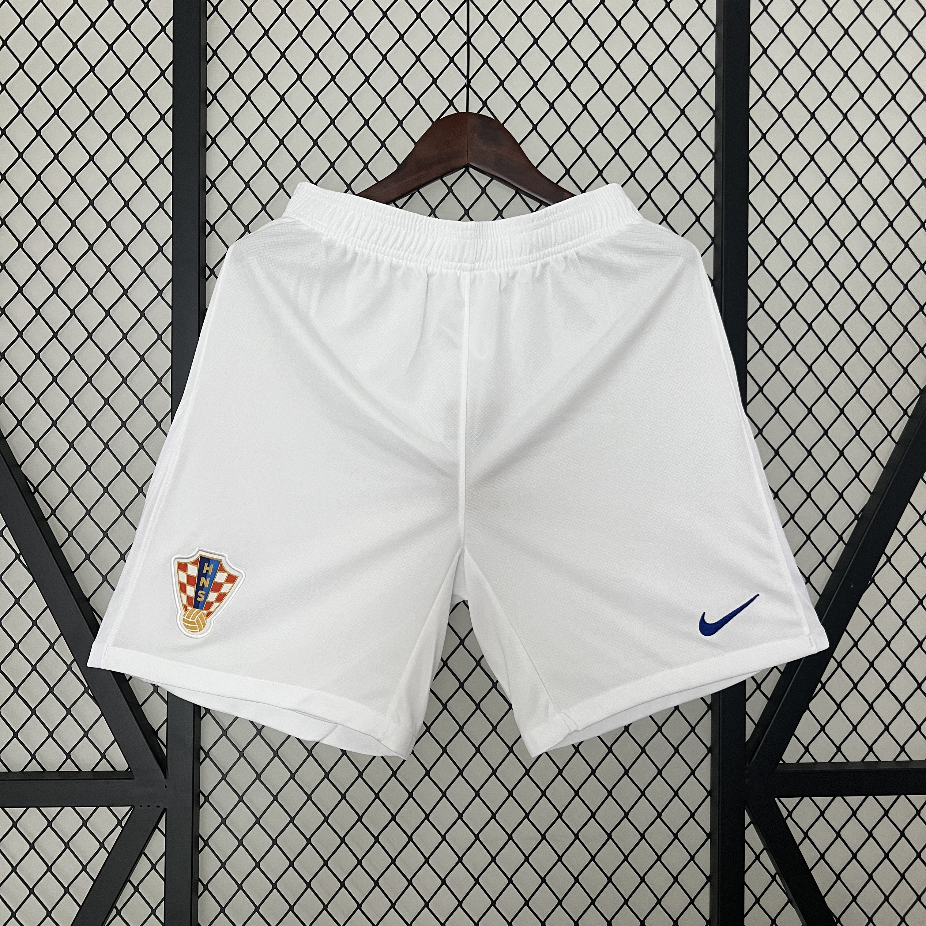 ManixJersey.com | Croatia 2024 Home Shorts - Fans Version -Customize Name, Number and Patch | Worldwide Shipping
