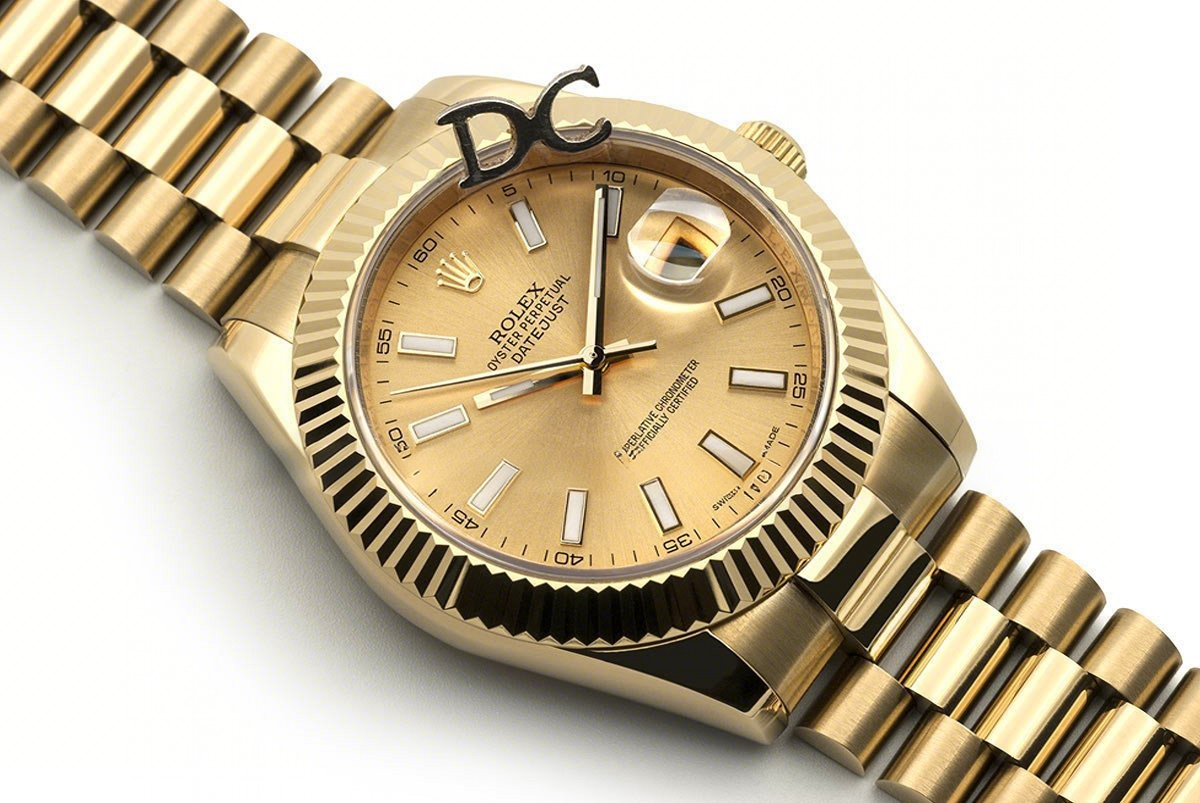 Rolex Datejust 41 126333 Champagne Dial Stick Markers-fasswatch