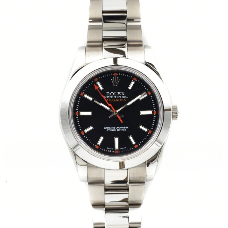 Rolex Milgauss 116400 Black Dial-fasswatch