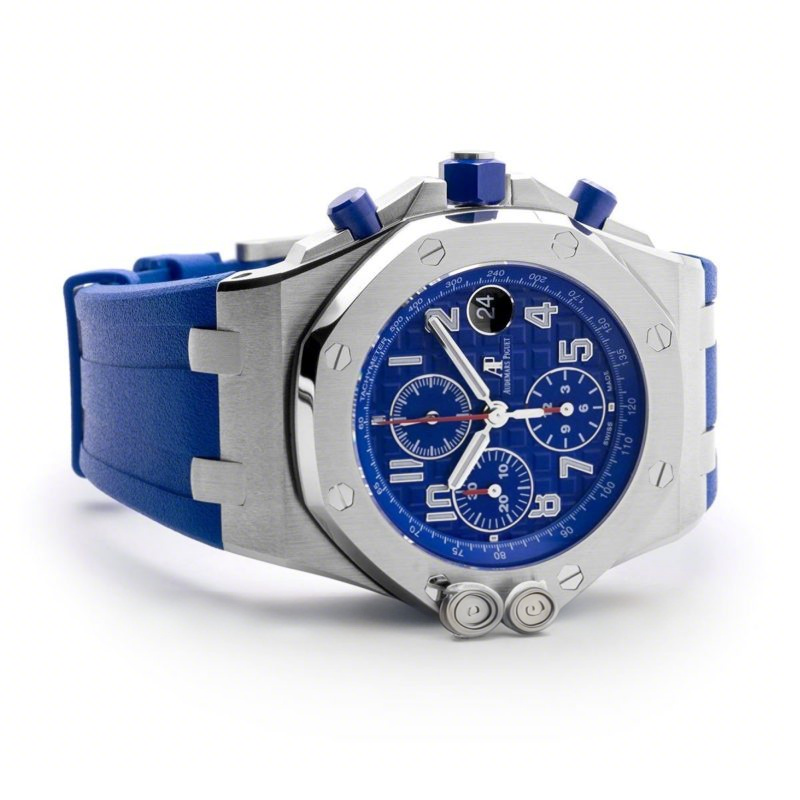 Audemars Piguet Royal Oak Offshore Indigo Blue SIHH 2018-fasswatch