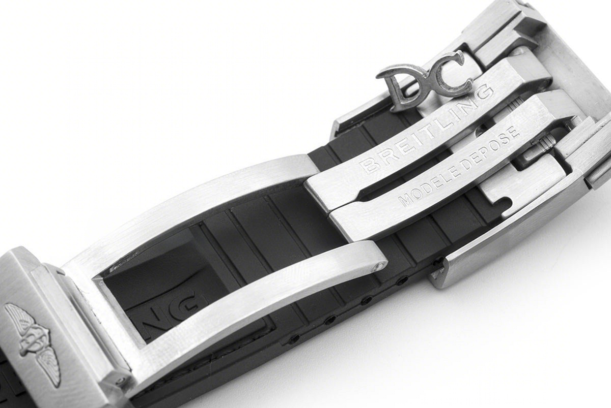 Breitling Avenger Bandit Titanium Grey Dial on Grey Nylon Strap-fasswatch