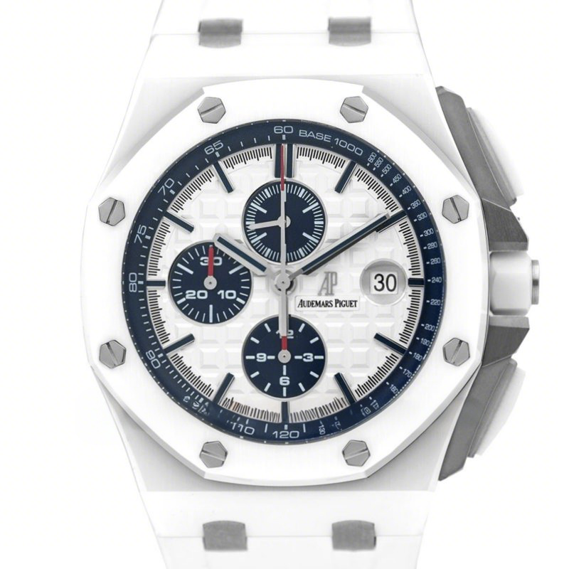 Audemars Piguet Royal Oak Offshore Novelty 44mm in White Ceramic 26402CB-fasswatch
