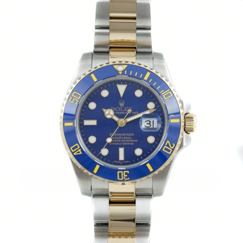 Rolex Submariner 116613LB Blue Ceramic-fasswatch