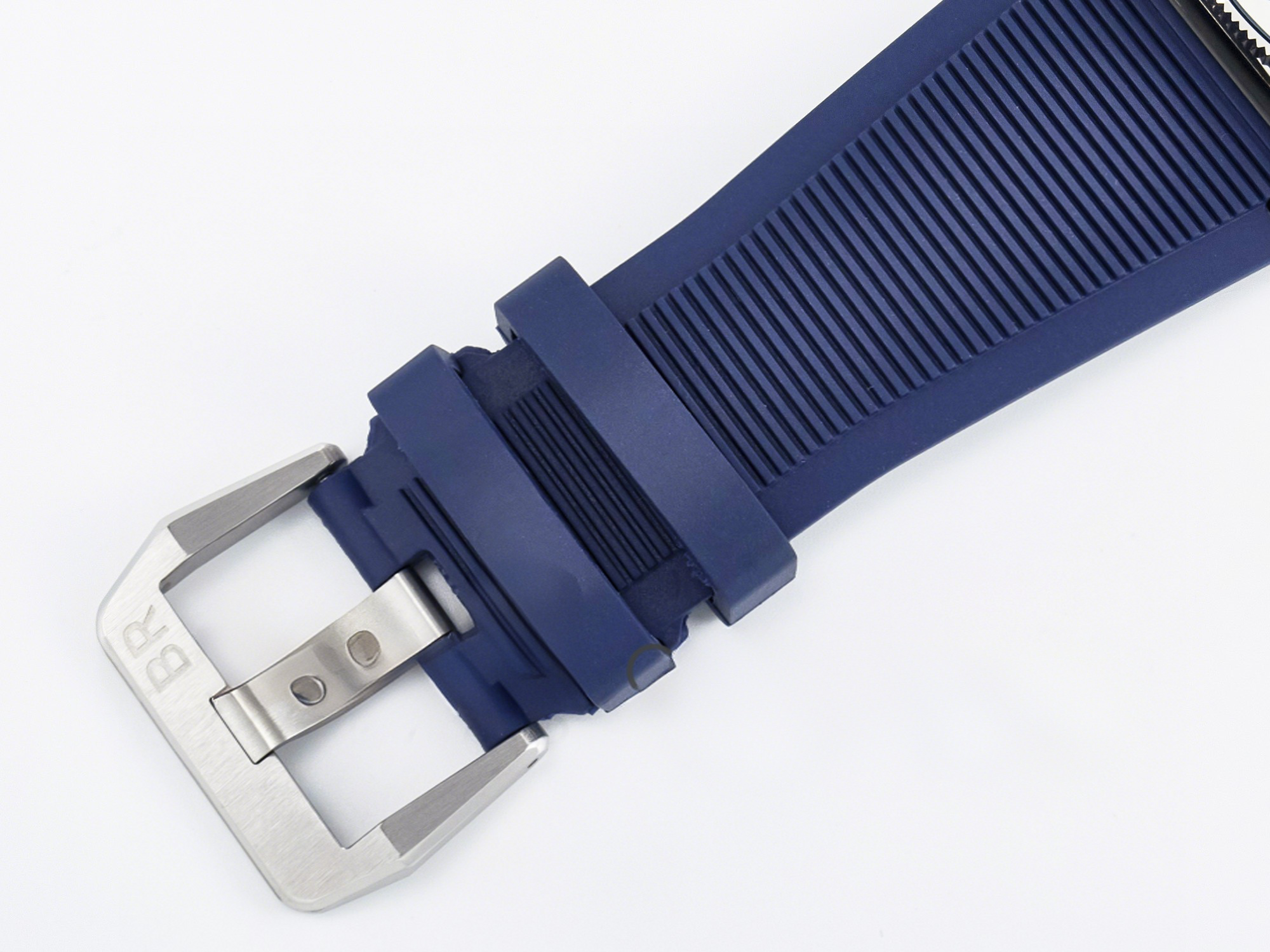 Breitling BR03-92 Diver BRF 1:1 Best Edition Blue Dial on Blue Rubber Strap A2824-fasswatch