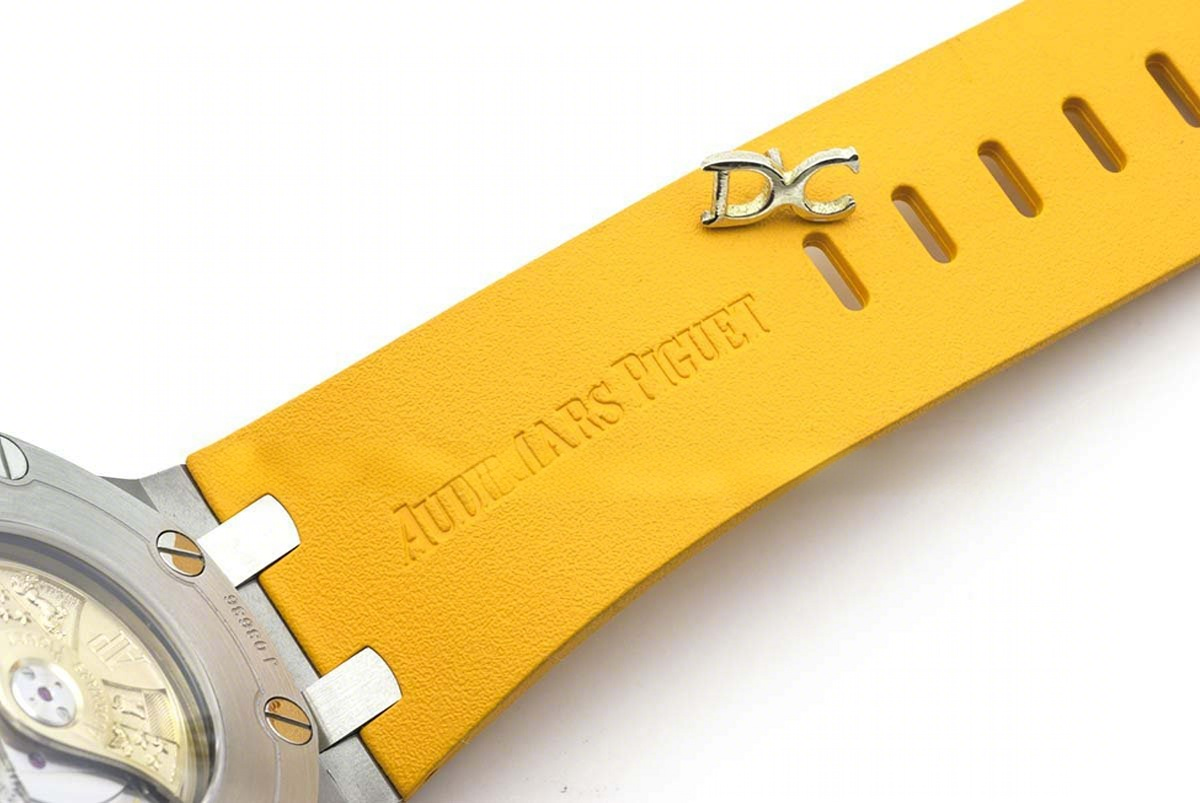 Audemars Piguet Royal Oak Offshore Diver Steel Yellow Dial 15710ST SIHH 2017-fasswatch