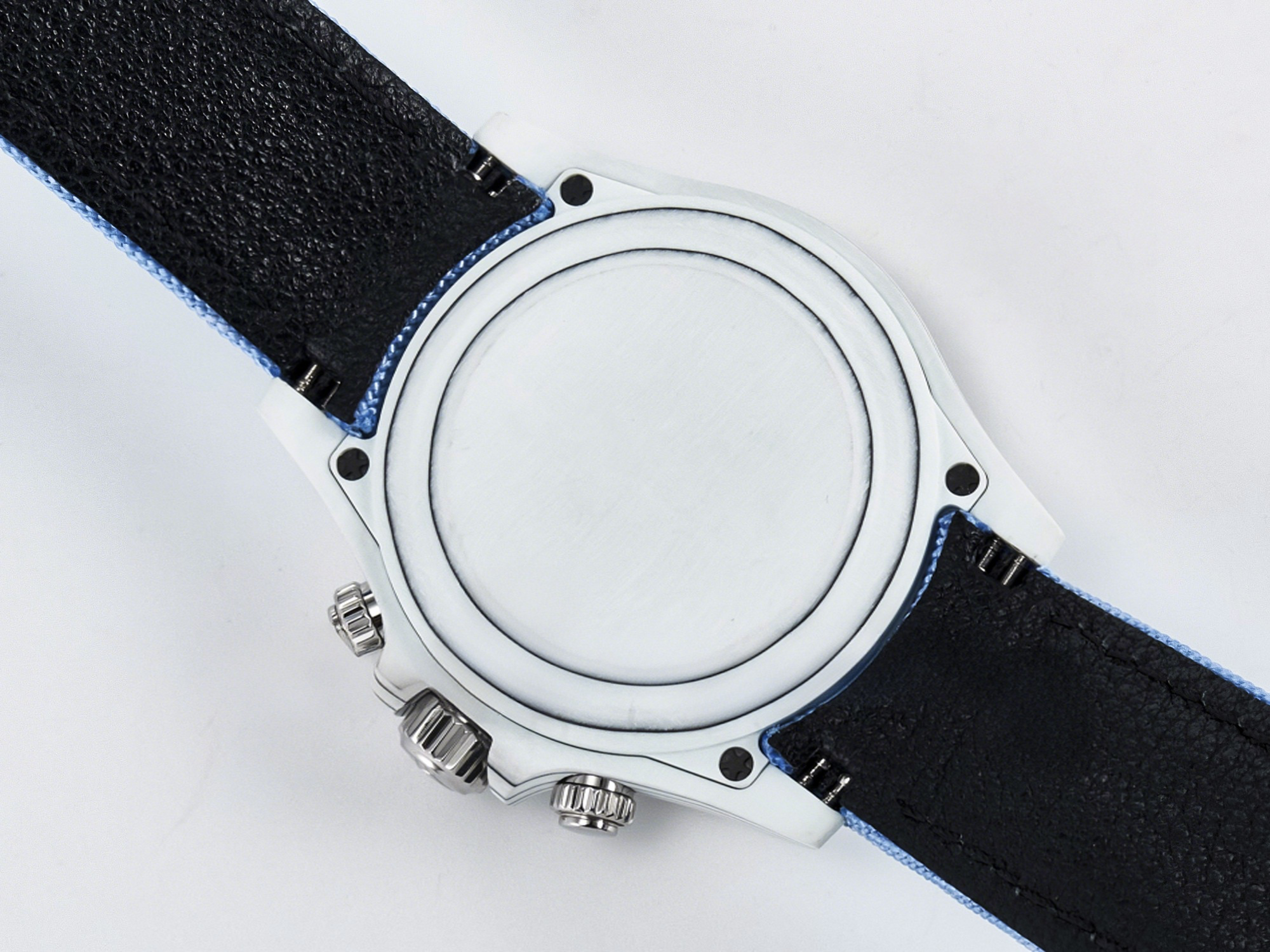 Rolex Daytona Artisans SS GETF Best Edition Blue Skeleton Dial Diamonds Bezel on SS Bracelet DD4802-fasswatch