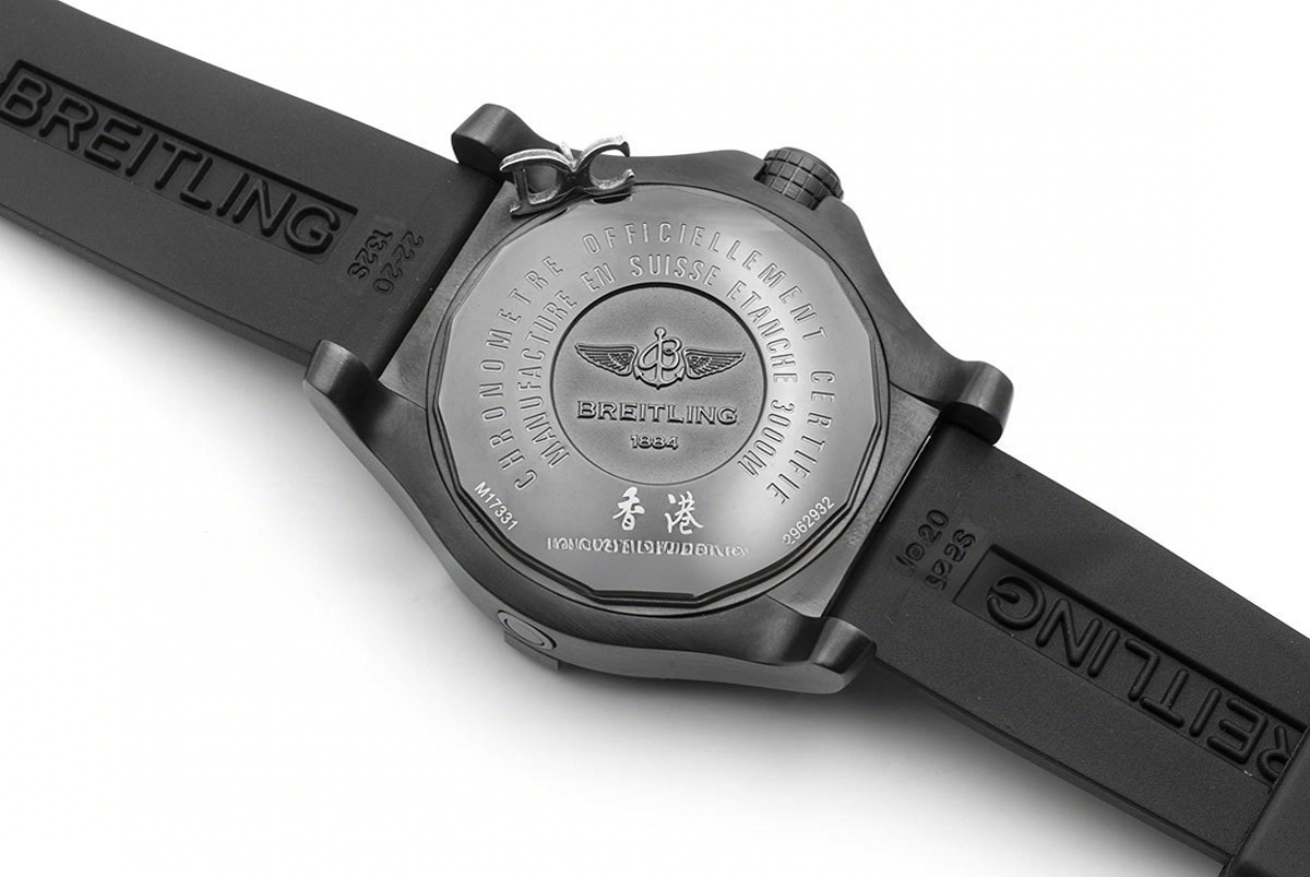 Breitling Avenger II Seawolf ‘Hong Kong Limited Edition’ Black Dial in PVD-fasswatch