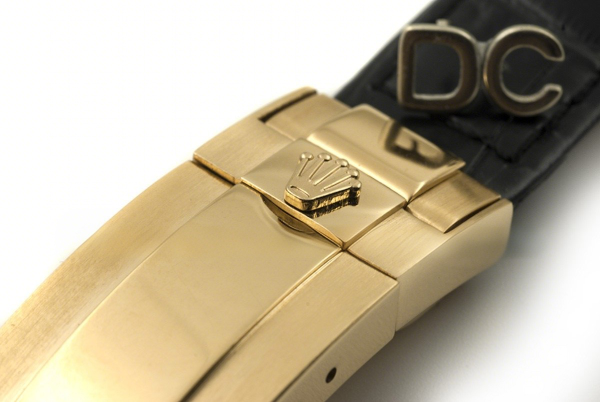 Rolex Daytona 116515 Black Dial in Yellow Gold-fasswatch