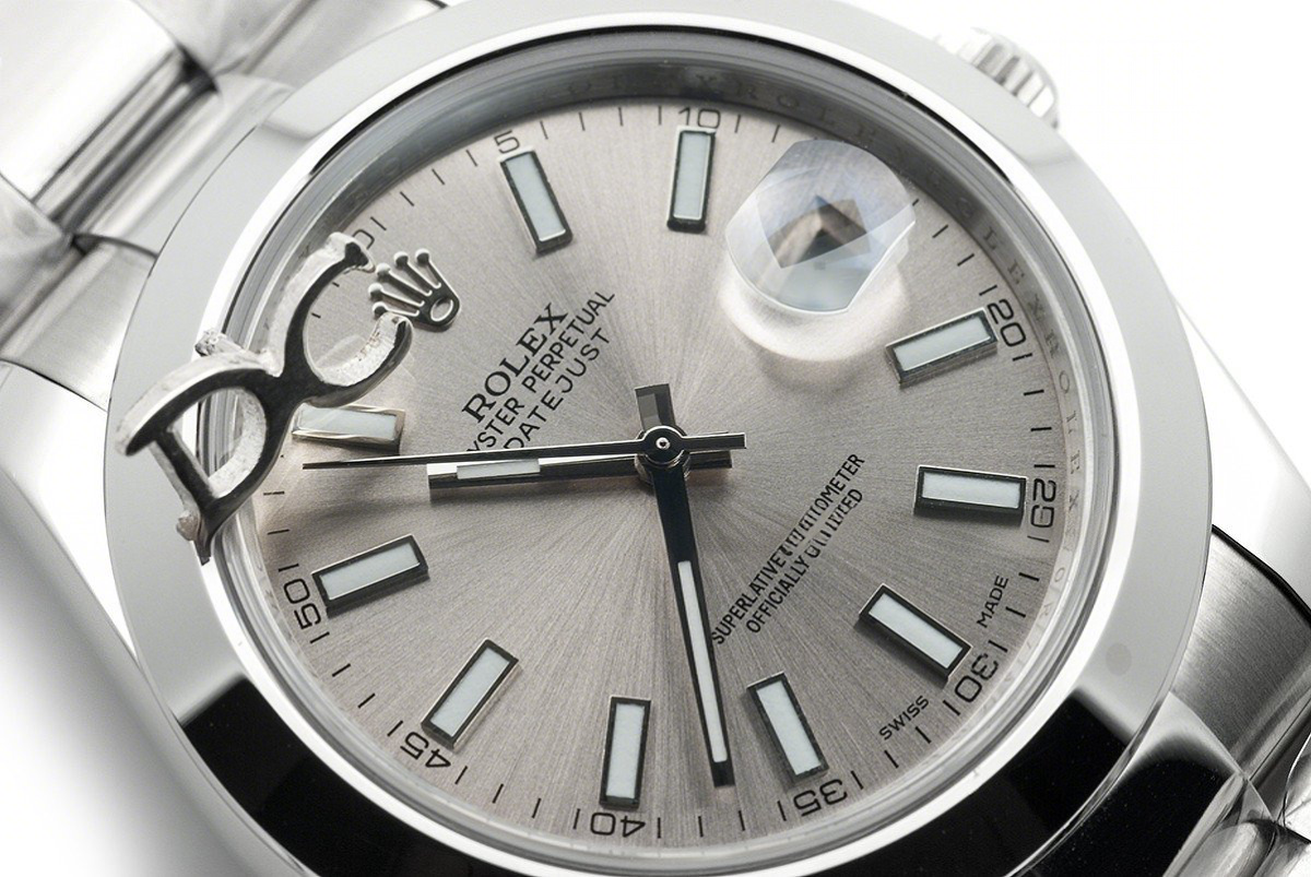 Rolex Datejust II 116300 Silver Dial Stick Markers-fasswatch
