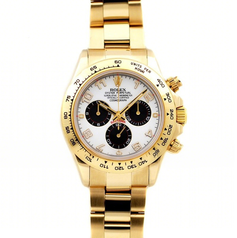 Rolex Daytona 116528 White Dial-fasswatch