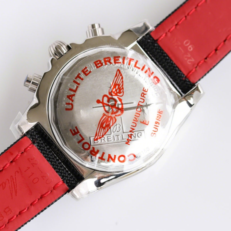 Breitling Chronomat 44 Airborne 30th Anniversary White Dial Ref: AB01154G-G786-fasswatch