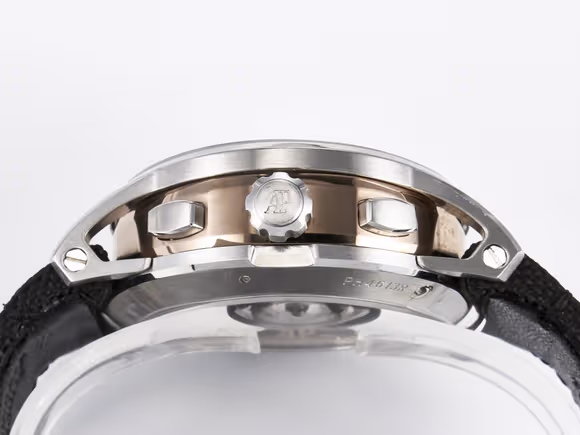 Audemars Piguet Code 11.59 Chrono 26393 SS APPF Best Edition GrayRG Dial on Black Nylon Strap A4401-fasswatch