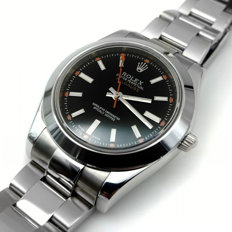 Rolex Milgauss 116400 Black Dial-fasswatch