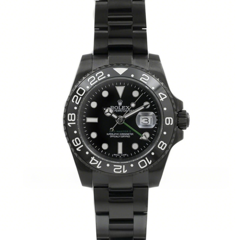Rolex GMT Master II 116710 LN in PVD Black-fasswatch