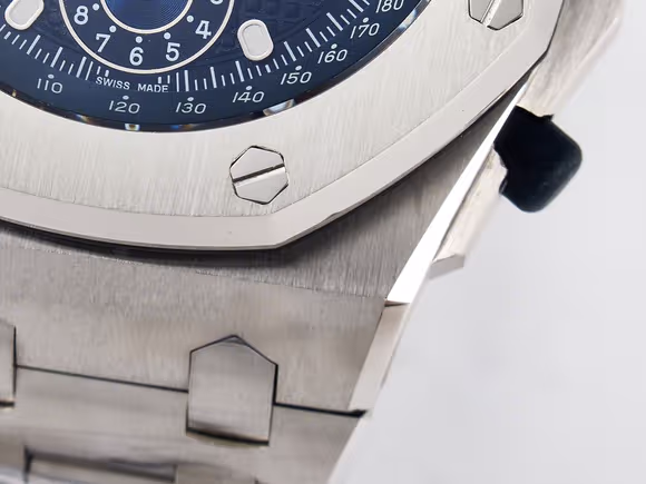 Audemars Piguet Royal Oak Offshore 42mm Re-edition SS TKF Best Edition Blue Dial on SS Bracelet A7750-fasswatch