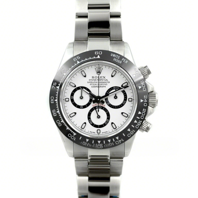Rolex Daytona 116500LN White Dial-fasswatch