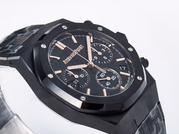 Audemars Piguet Royal Oak Chrono 26240 Black Ceramic APSF 11 Best Edition on Ceramic Bracelet SA4401 Super Clone-fasswatch