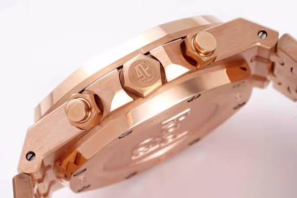 Audemars Piguet Royal Oak Self-Winding Chronograph Grey Dial in Rose Gold-fasswatch