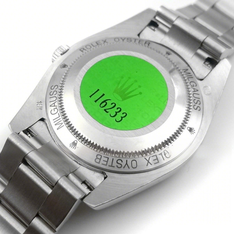 Rolex Milgauss 116400 Black Dial-fasswatch