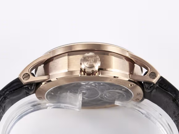 Audemars Piguet CODE 11.59 Tourbillon 26600 RG APPF Best Edition Black Dial on Black Leather Strap A2948-fasswatch