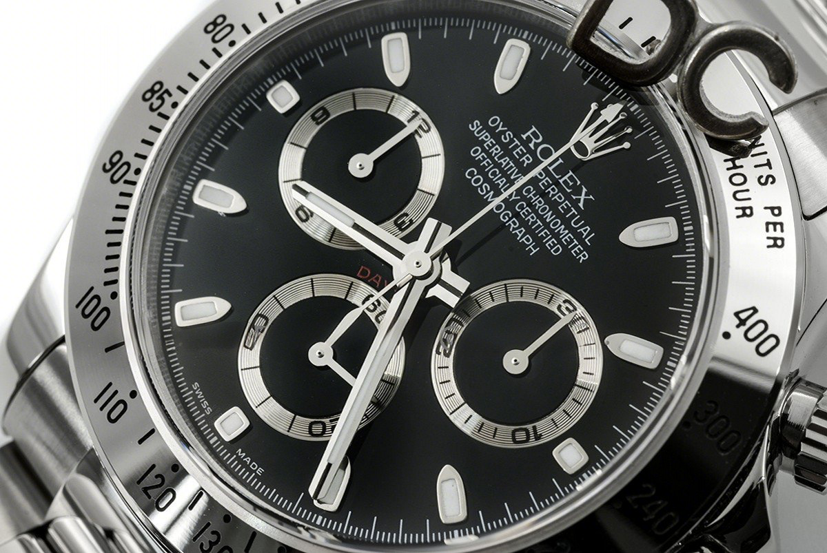 Rolex Daytona 116520 Black Dial-fasswatch