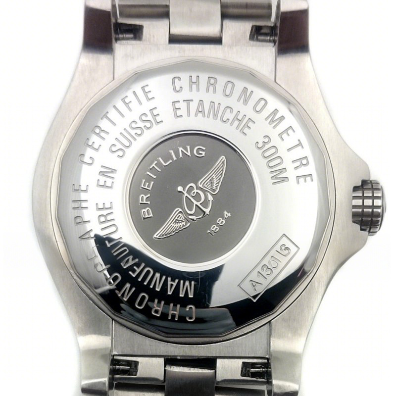 Breitling Avenger Seawolf Code Yellow in Steel-fasswatch