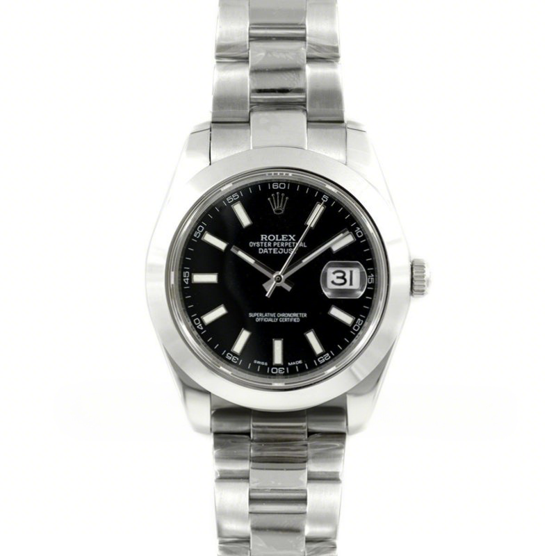 Rolex Datejust II 116300 Black Dial-fasswatch