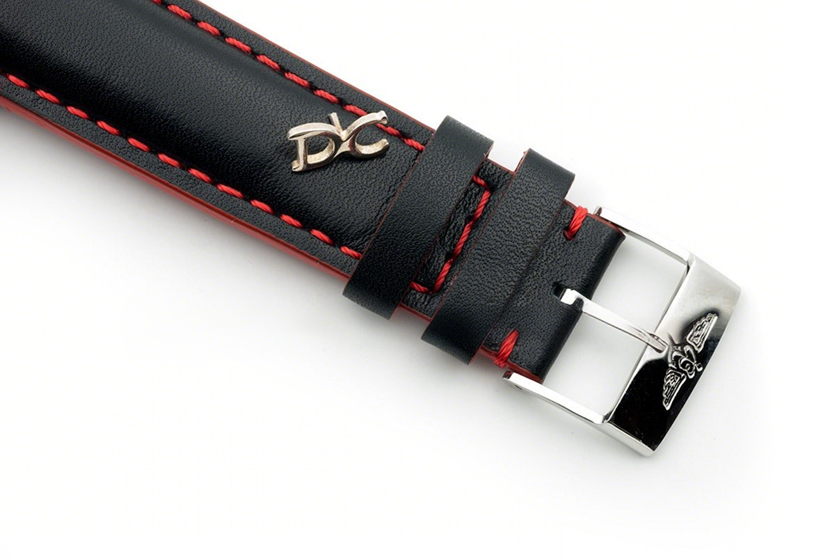 Breitling Avenger II Seawolf Black Dial in Steel on Leather Strap-fasswatch