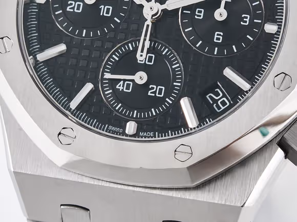 Audemars Piguet Royal Oak Chrono 26240 SS APSF 11 Best Edition Black Dial on SS Bracelet SA4401 Super Clone-fasswatch
