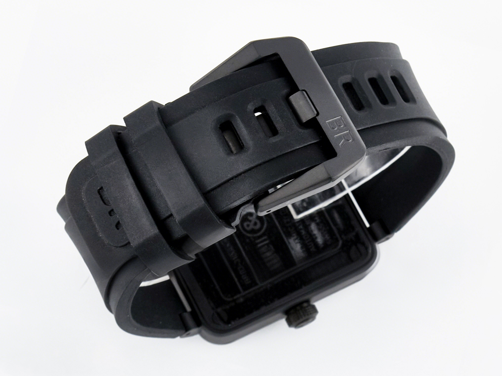 Breitling BR03A Instruments BRF 1:1 Best Edition Black Dial on Black Rubber Strap A2824-fasswatch