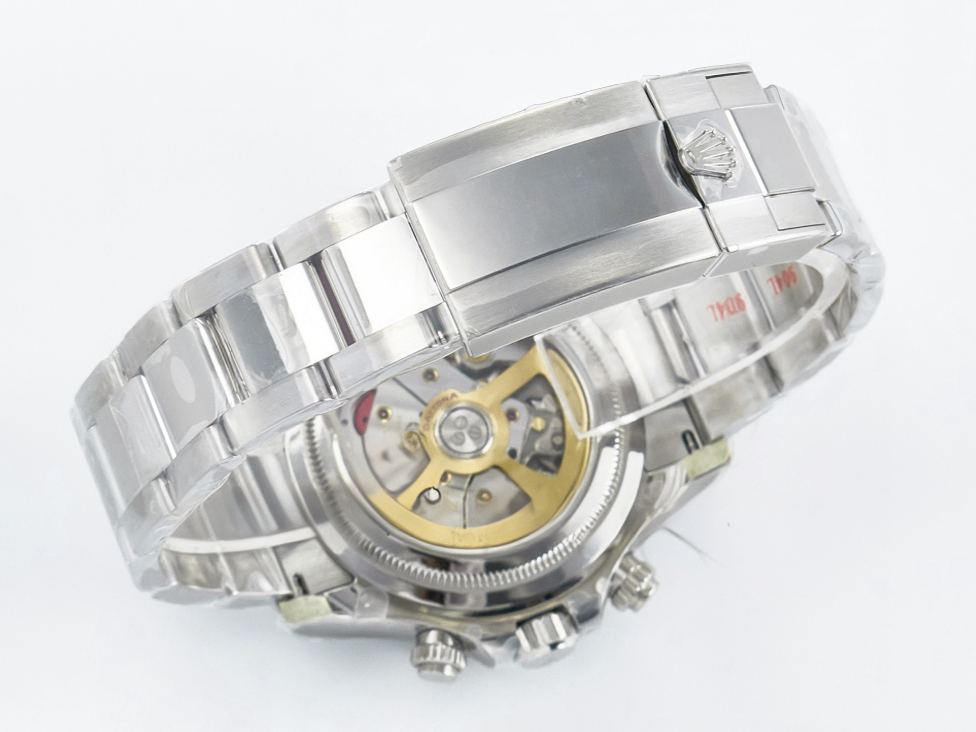 Rolex Daytona 126506 Clean 1:1 Best Edition 904L Steel Ice Blue Dial Lume Markers on SS Bracelet SH4131-fasswatch