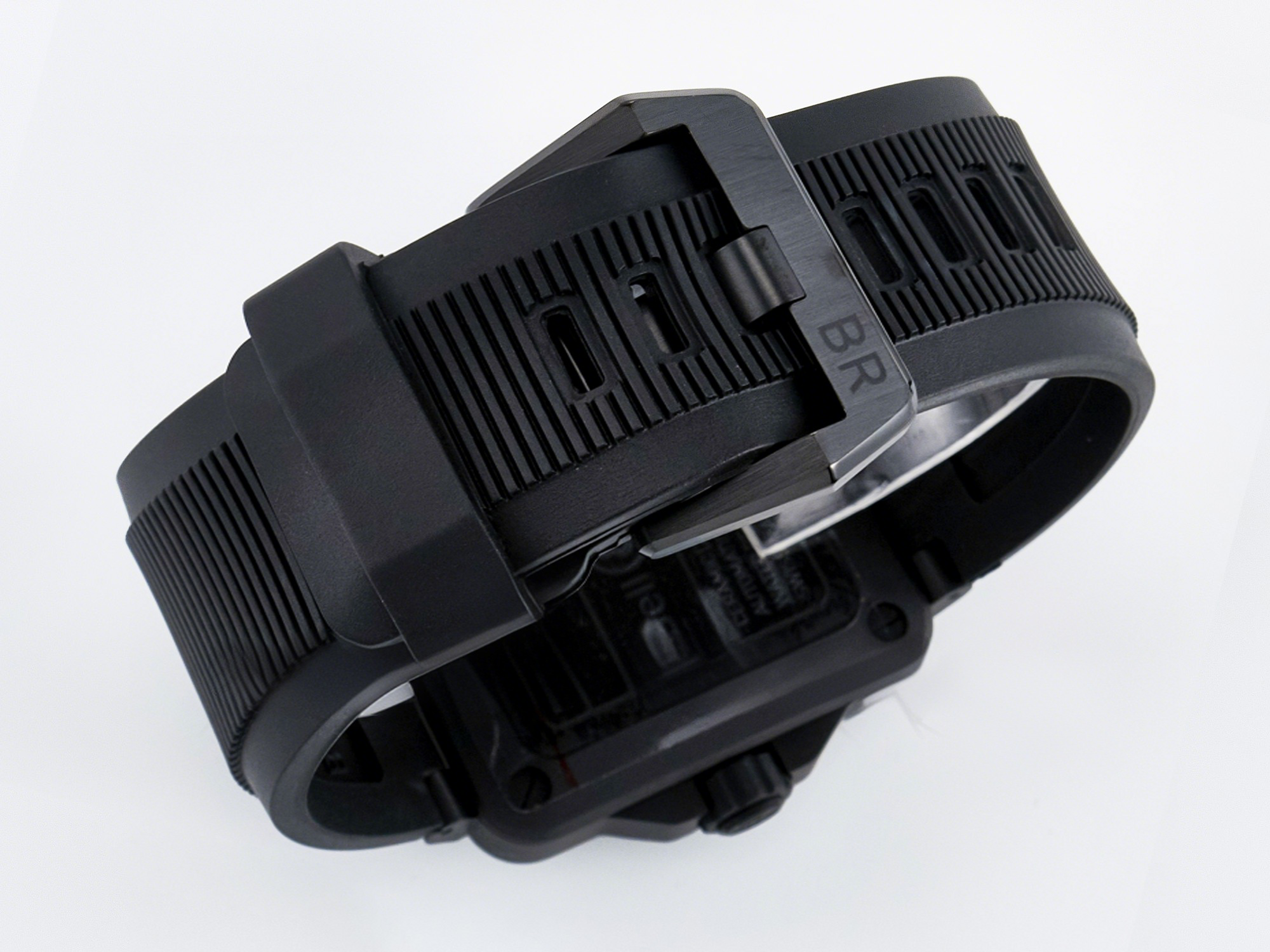 Breitling BR03A Instruments BRF 1:1 Best Edition Pale Green Dial on Black Rubber Strap A2824-fasswatch