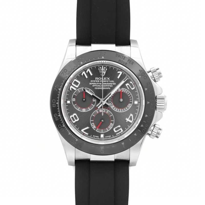 Rolex Daytona 116519 Classic Racing Dial in White Gold-fasswatch