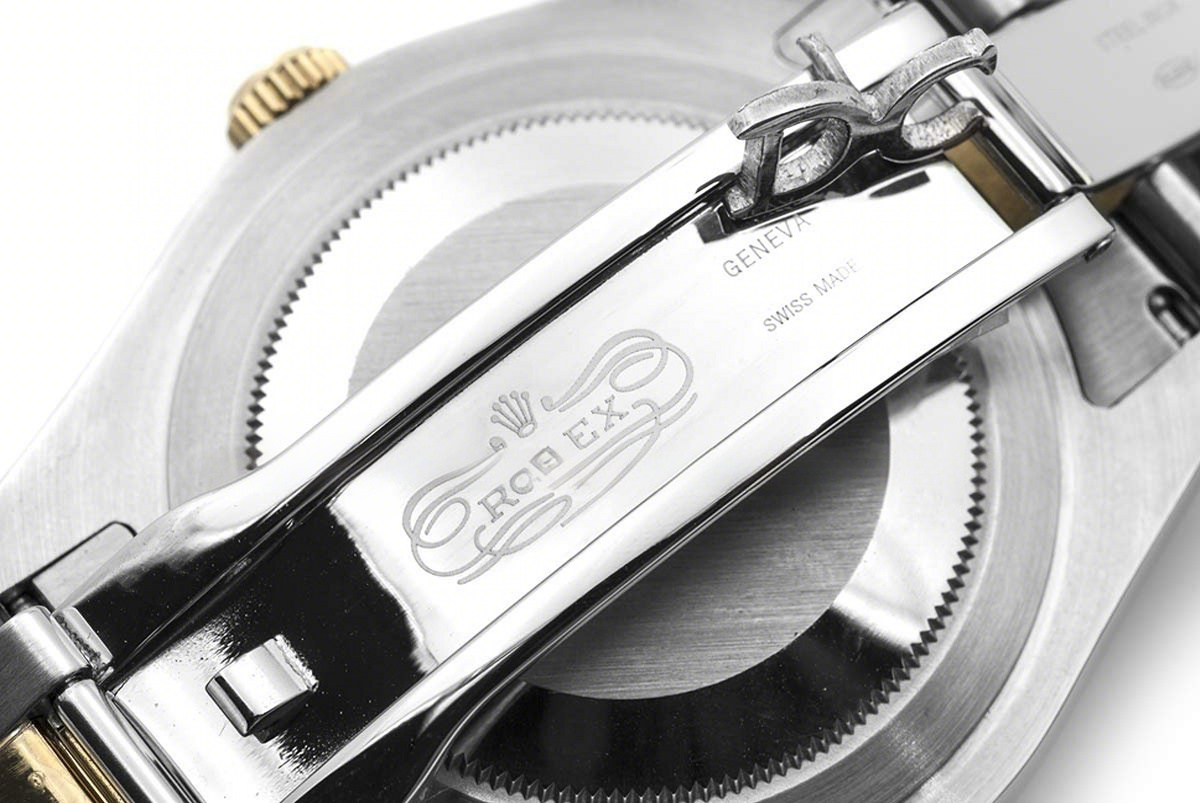 Rolex Datejust II 111497 Silver Dial in Gold/Steel with Roman Markers on Oyster Bracelet-fasswatch