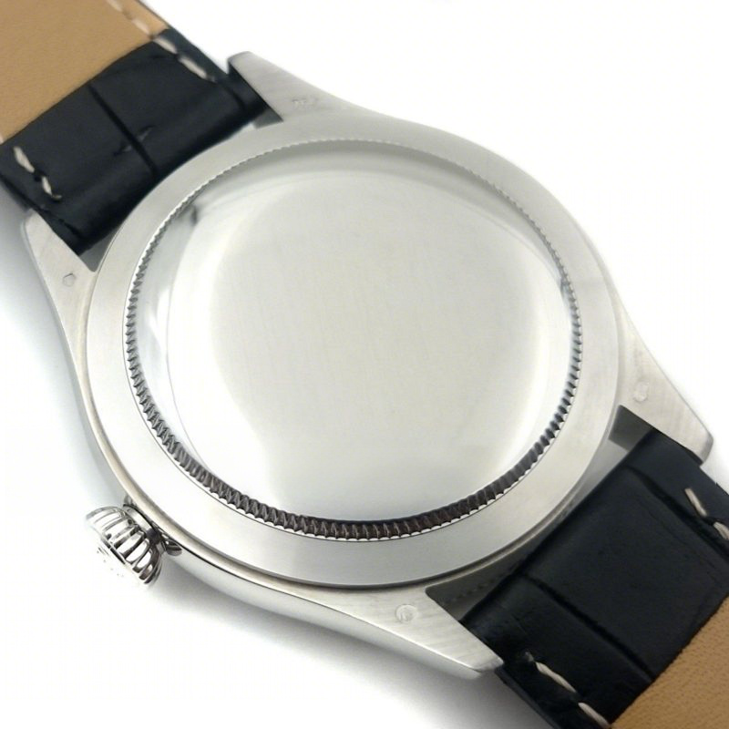 Rolex Cellini Time in White Gold 50509 (Black Dial)-fasswatch