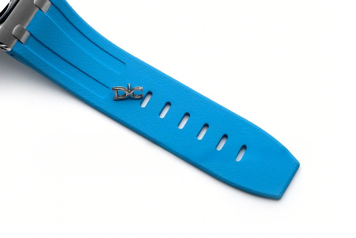 Audemars Piguet Royal Oak Offshore Diver Steel Turquoise Blue Dial 15710ST-fasswatch