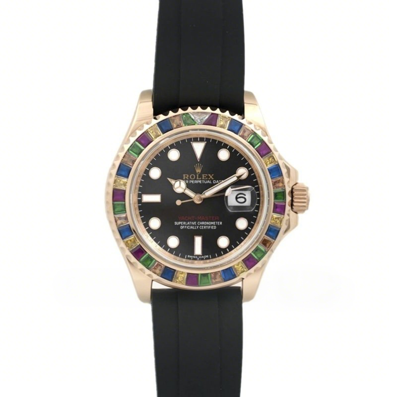 Rolex Yacht-Master 40 116695 SATS with Gem-Set Bezel-fasswatch
