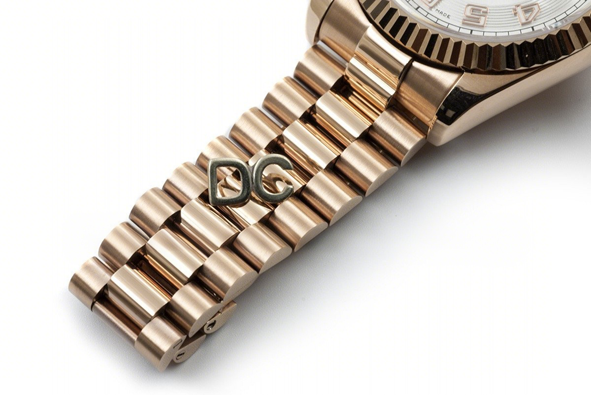 Rolex Day-Date II 218235 White Dial in Rose Gold-fasswatch