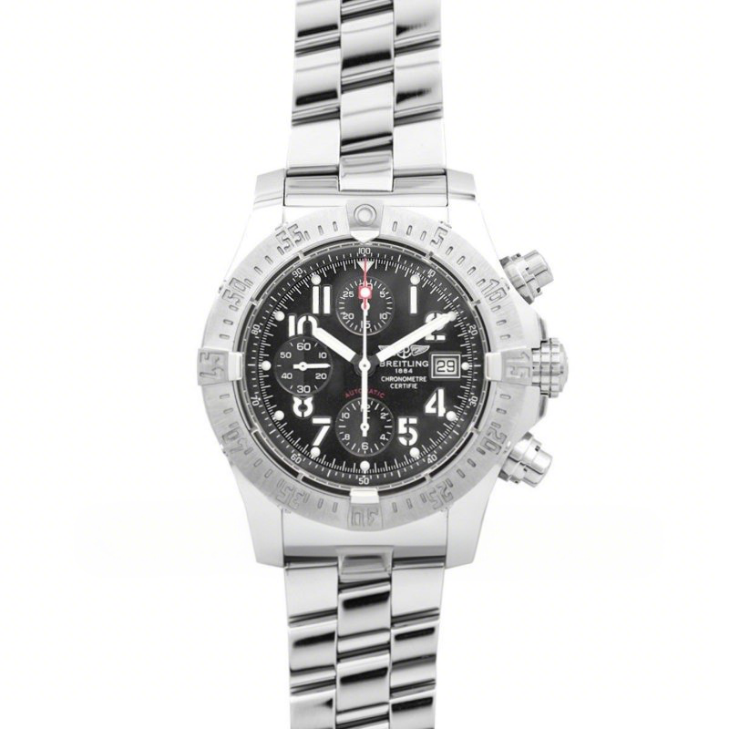 Breitling Avenger Skyland Grey Dial in Steel-fasswatch