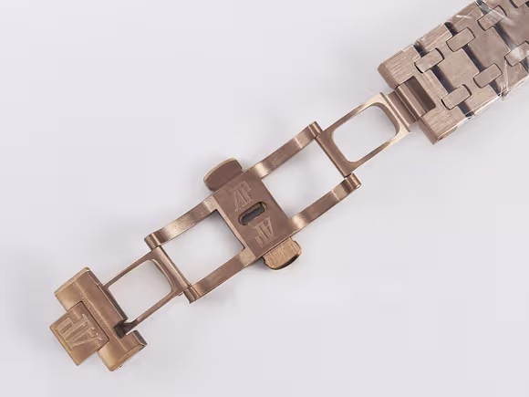 Audemars Piguet Royal Oak Offshore 42mm RG TKF Best Edition Black Dial on RG Bracelet A7750-fasswatch