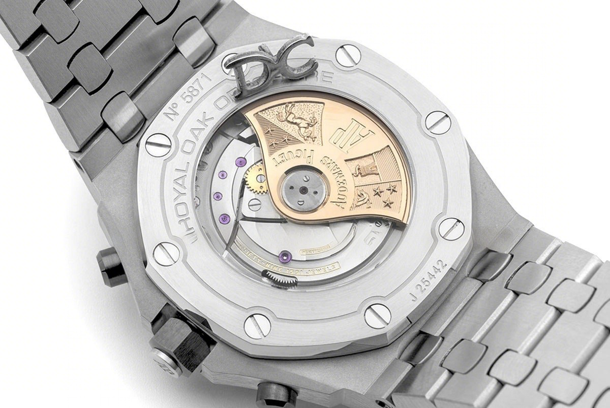 Audemars Piguet Royal Oak Offshore Grey Themes 2014 on Steel Bracelet-fasswatch