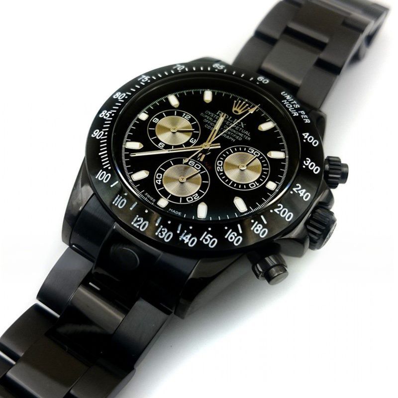 Rolex Daytona 116509 PVD Black Dial-fasswatch