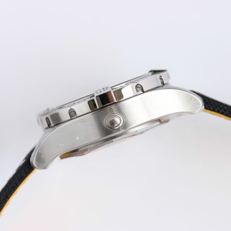 Breitling Avenger II Seawolf Yellow Dial in Steel on Nylon Strap Ref: A17331101I1S2-fasswatch