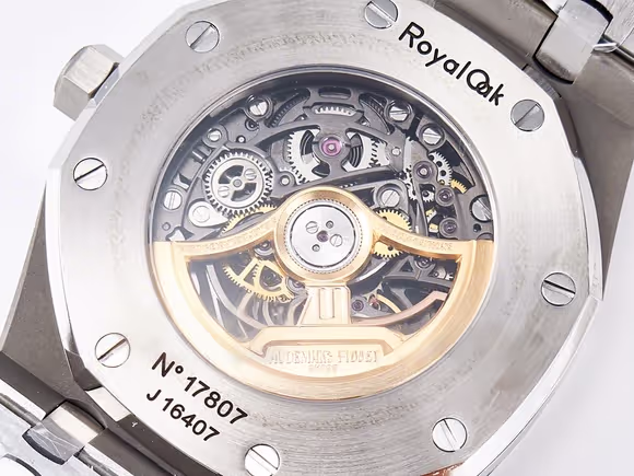 Audemars Piguet Royal Oak 41mm Openworked 15407 SS THBF 11 Best Edition on SS Bracelet SA3132 V2-fasswatch