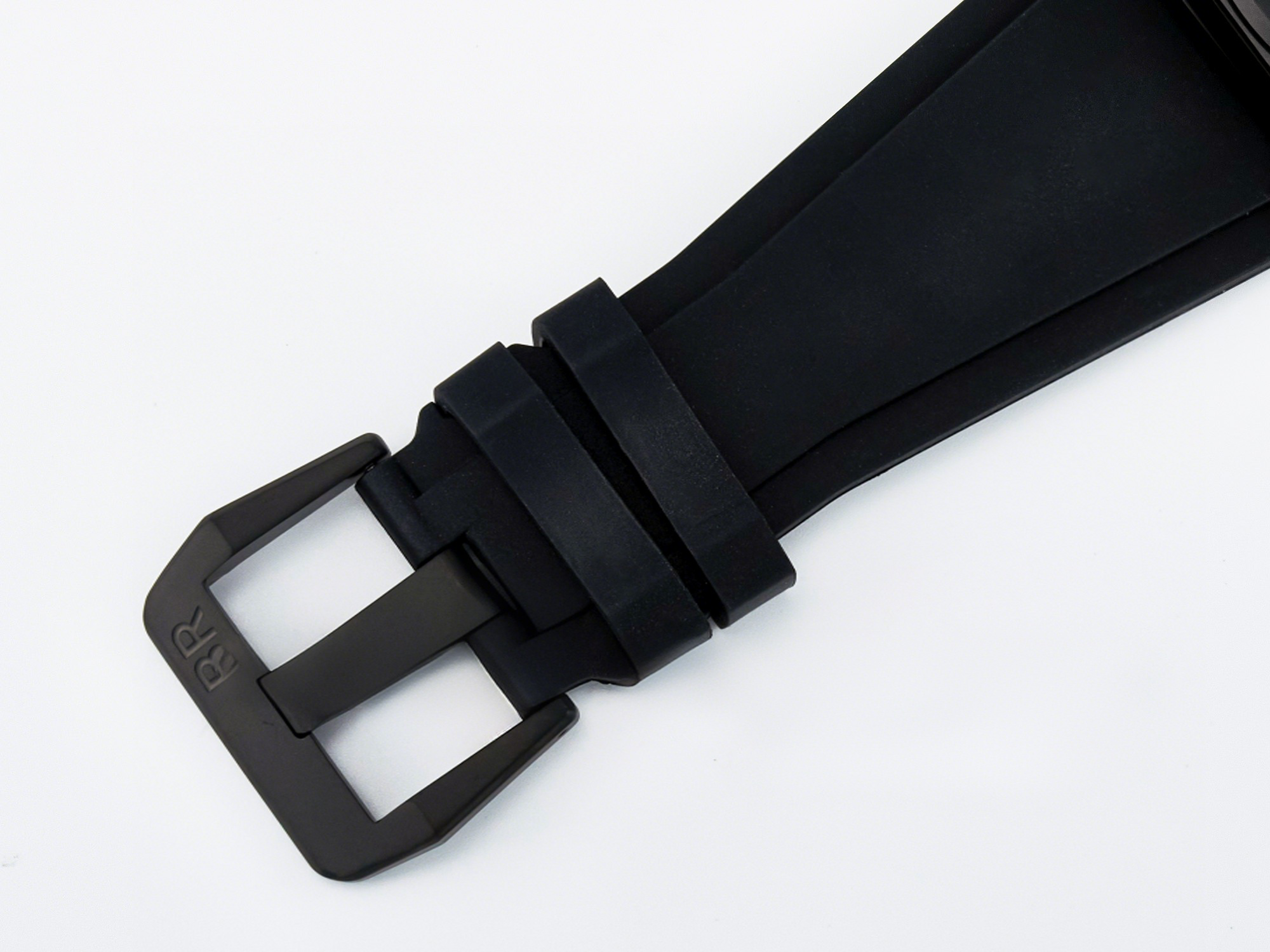 Breitling BR03A Instruments BRF 1:1 Best Edition Black Dial on Black Rubber Strap A2824-fasswatch