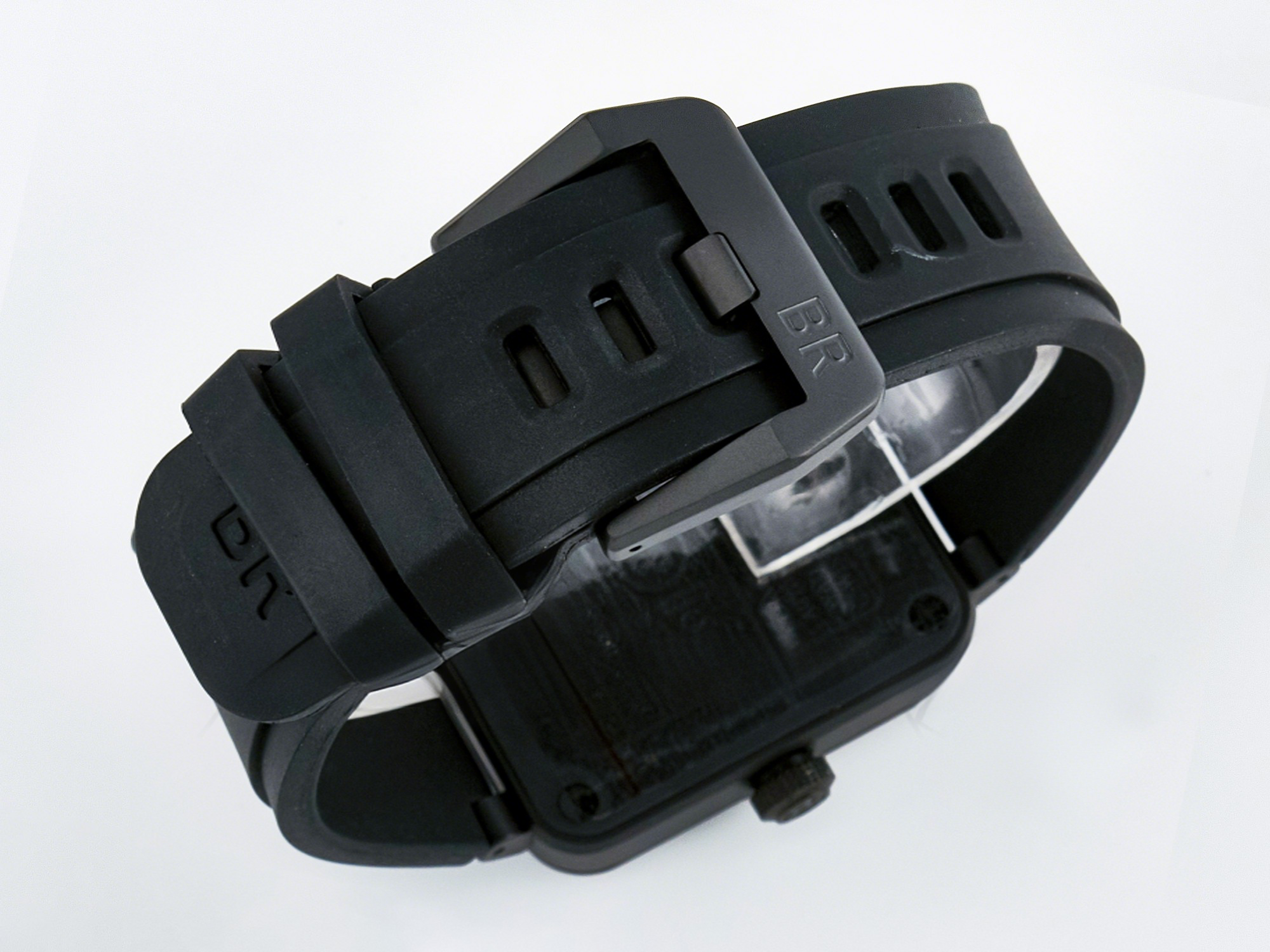 Breitling BR03A Instruments BRF 1:1 Best Edition Blue/Black Dial on Black Rubber Strap A2824-fasswatch