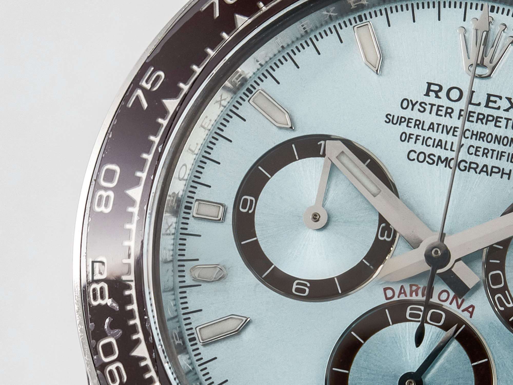 Rolex Daytona 126506 Clean 1:1 Best Edition 904L Steel Ice Blue Dial Crystral Markers on SS Bracelet SH4131-fasswatch